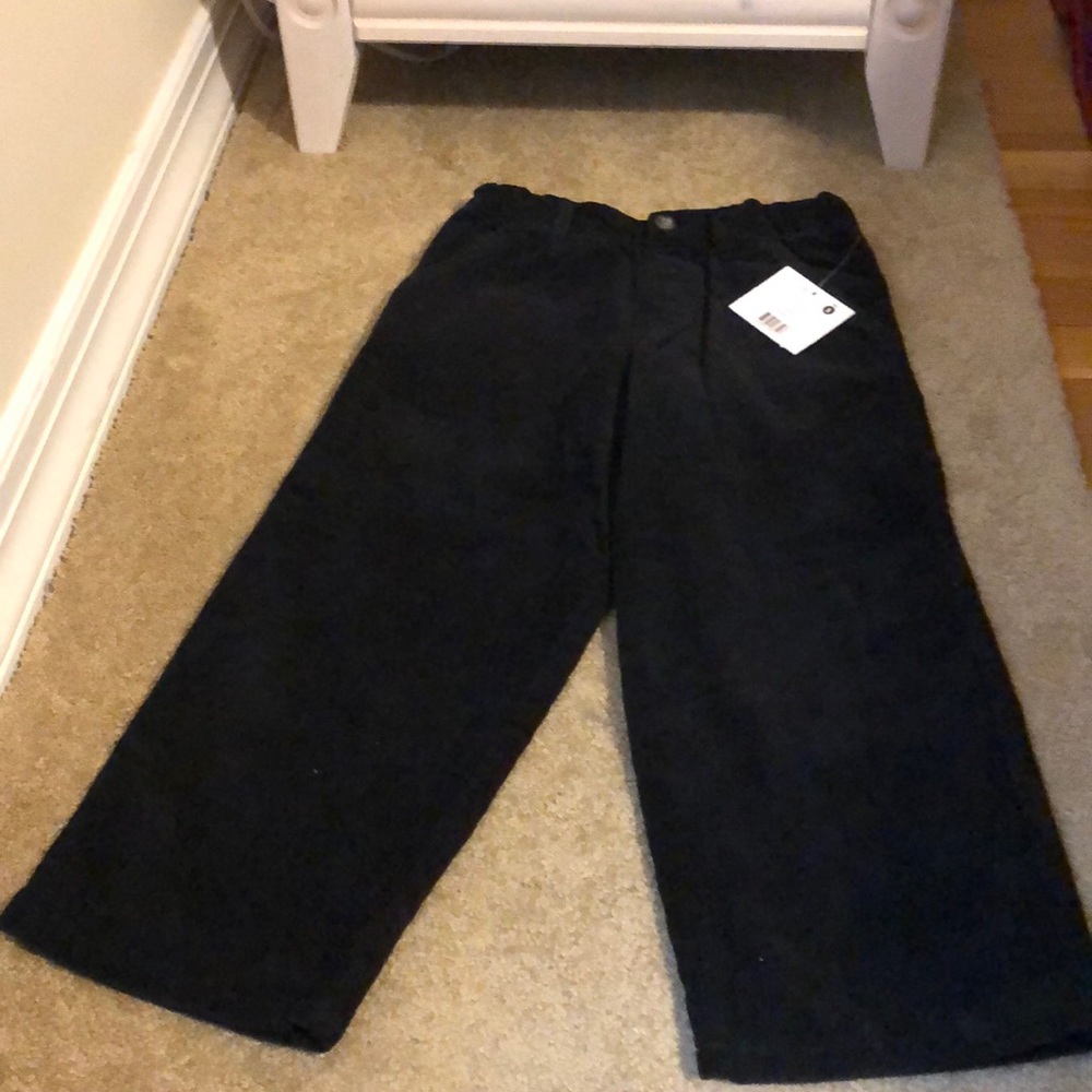 Sam& george boys corduroy black pants size 5 never worn